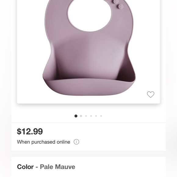 Mushi Silicone Bibs - Picture 5 of 5